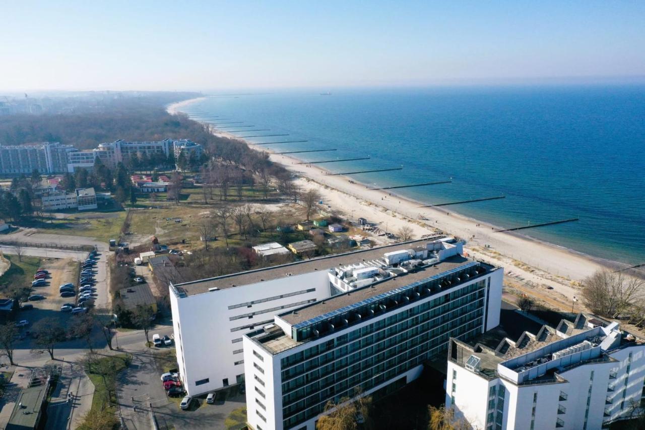 W Marine Hotel Przy Plazy Rowery W Cenie Prywatny 309 Dobruk Apartamenty Kolobřeh Exteriér fotografie